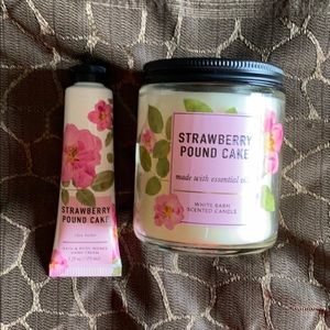 New BBW Strawberry Pound Cake Bundle